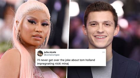 nicki minaj tom holland video